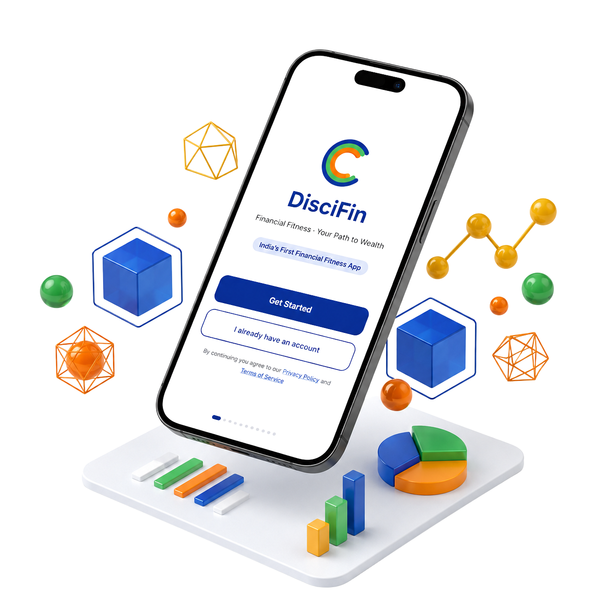 Discifin Hero 3D Mockup