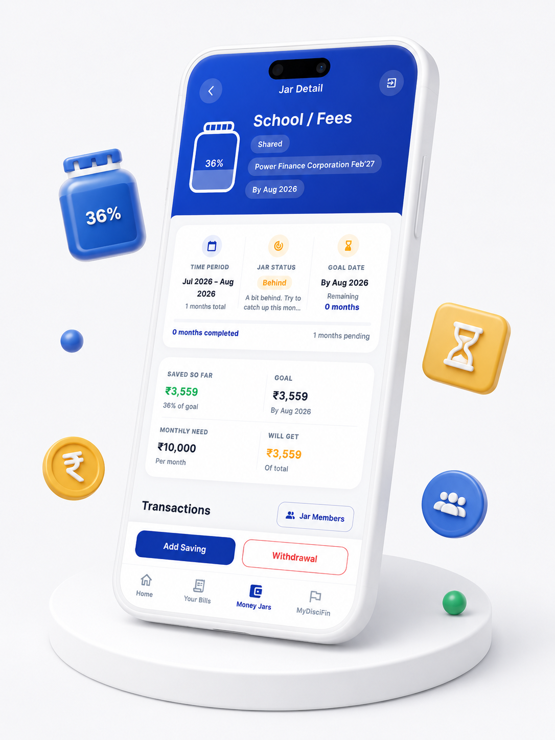 Savings Tracker